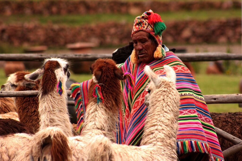 The Prophecy of the Eagle And The Condor 74 The Q'ero people of the Peruvian Andes where the prophecy of the Eagle and the Condor came from
