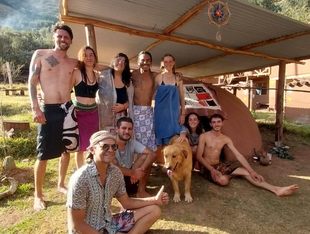 After a temazcal in the sacred valley, Peru